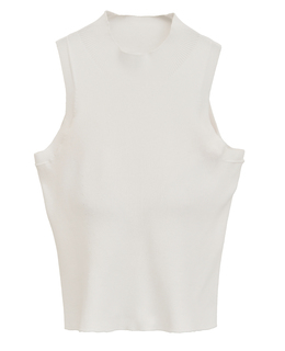 【NICENICE MOMENT/ナイスナイスモーメント】アメリカンスリーブクロップドトップ