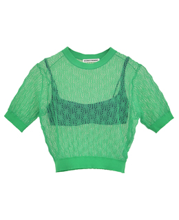 【NICENICE MOMENT/ナイスナイスモーメント】レースニットトップ