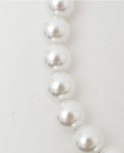 【Casablanca/カサブランカ】Caged Pearl Necklace 詳細画像 ゴールド 3