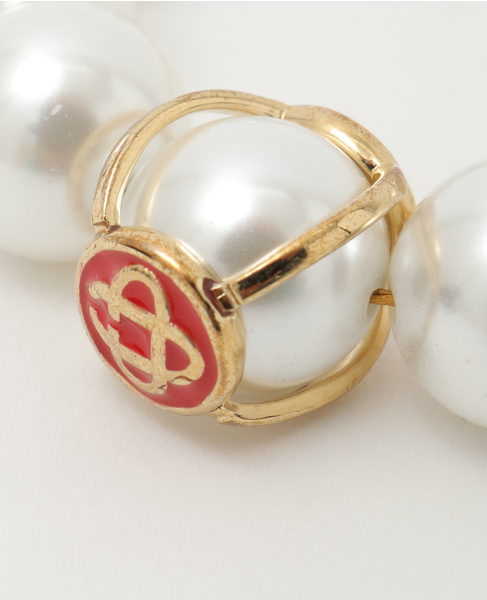 【Casablanca/カサブランカ】Caged Pearl Bracelet 詳細画像 ゴールド 3