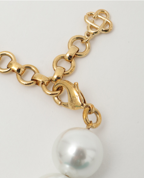 【Casablanca/カサブランカ】Caged Pearl Bracelet 詳細画像 ゴールド 5