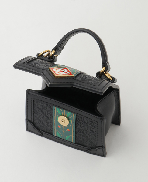 【Casablanca/カサブランカ】Micro Jeanne Bag 詳細画像 ブラック 7