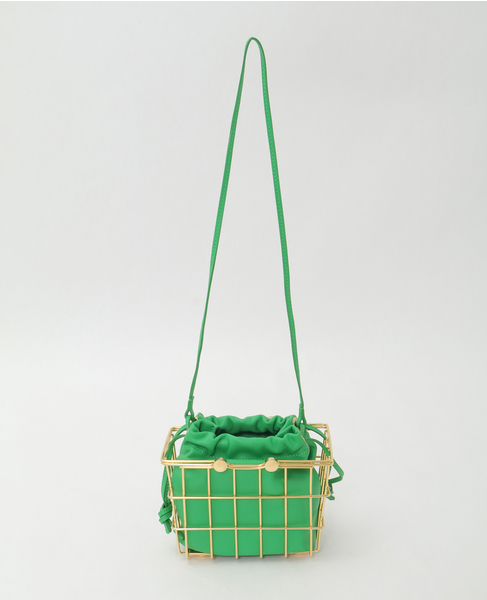 【ZANCHETTI/ザンケッティ】MARKET BAG 詳細画像 グリーン 1