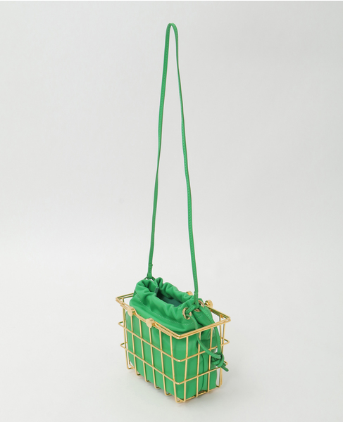 【ZANCHETTI/ザンケッティ】MARKET BAG 詳細画像 グリーン 2