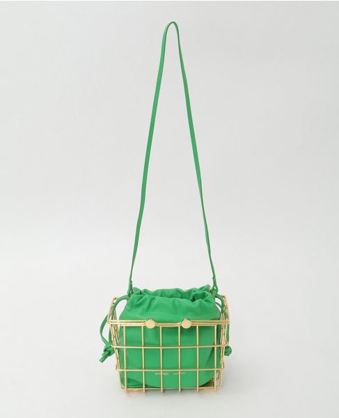 【ZANCHETTI/ザンケッティ】MARKET BAG 詳細画像 グリーン 3