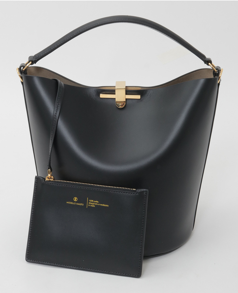 【ZANCHETTI/ザンケッティ】AMLET BUCKET 詳細画像 ブラック 1