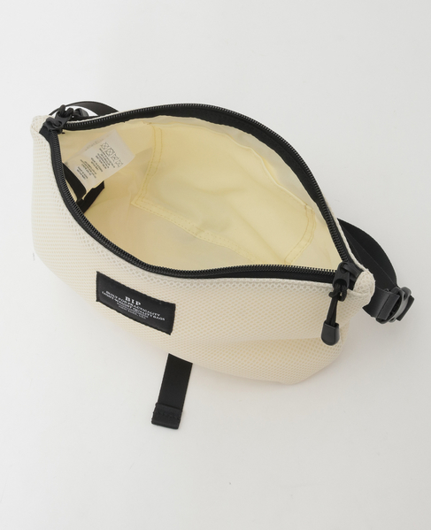 【BAGSINPROGRESS/バッグスインプログレス】Fannypack Crossbody J - Double Mesh 詳細画像 ホワイト 8