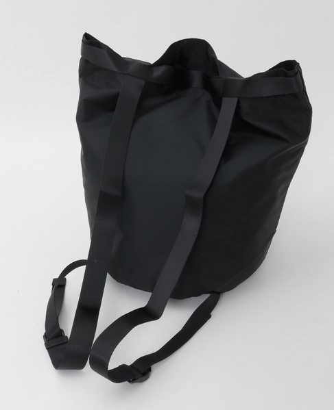 【BAGSINPROGRESS/バッグスインプログレス】BUCKET BACKPACK 詳細画像 ブラック 8