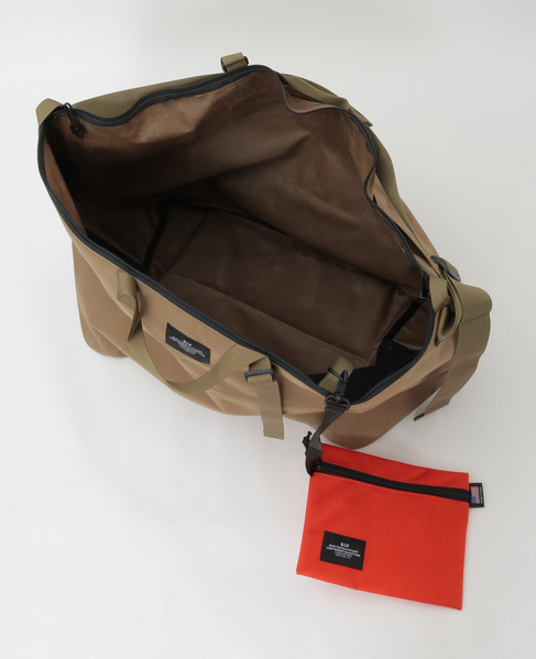 【BAGSINPROGRESS/バッグスインプログレス】TRAVELER DUFFLE 詳細画像 カーキ 9