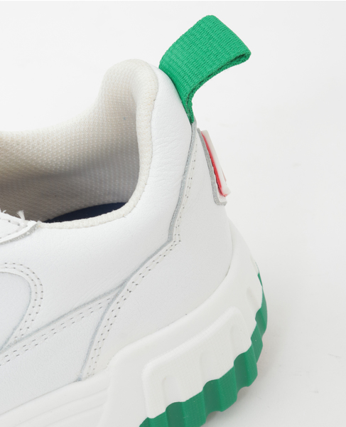 【Casablanca/カサブランカ】Tennis Court Sneaker Leather 詳細画像 ホワイト 6