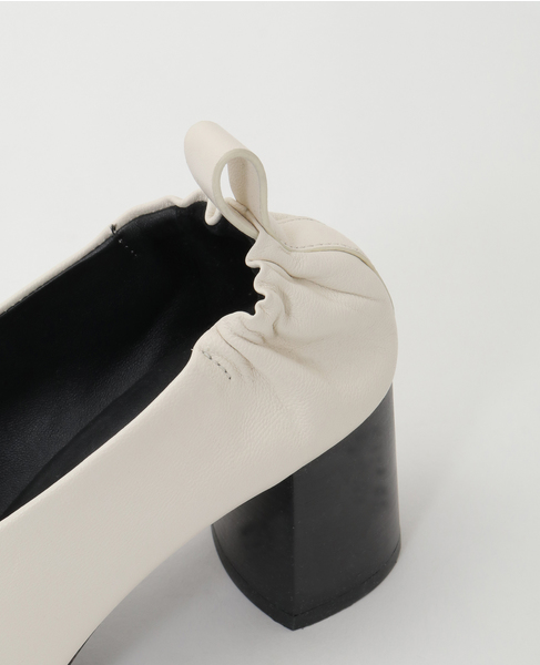 【3.1 Phillip Lim/スリーワンフィリップリム】Nadia Heeled Ballerina Pumps 詳細画像 ホワイト 6