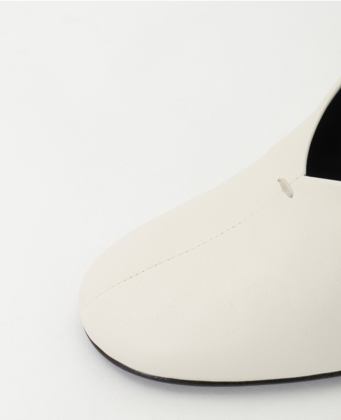 【3.1 Phillip Lim/スリーワンフィリップリム】Nadia Heeled Ballerina Pumps 詳細画像 ホワイト 8