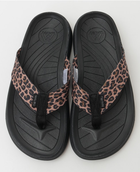 【MALIBU SANDALS/マリブサンダルズ】SURFRIDER サンダル 詳細画像 レオパード 3