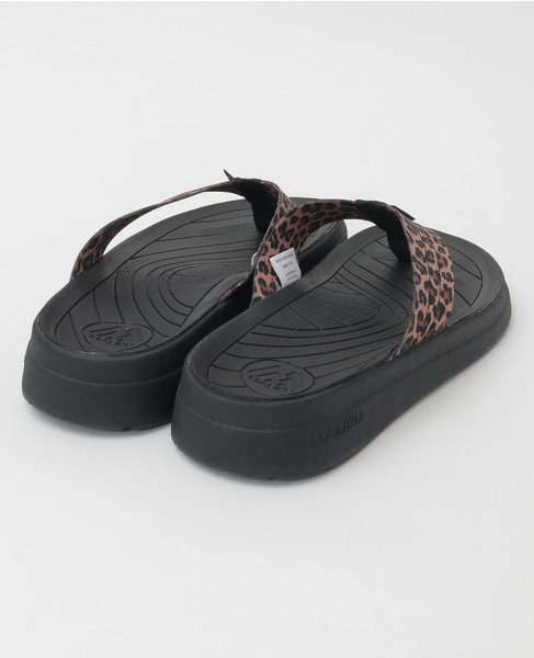 【MALIBU SANDALS/マリブサンダルズ】SURFRIDER サンダル 詳細画像 レオパード 4