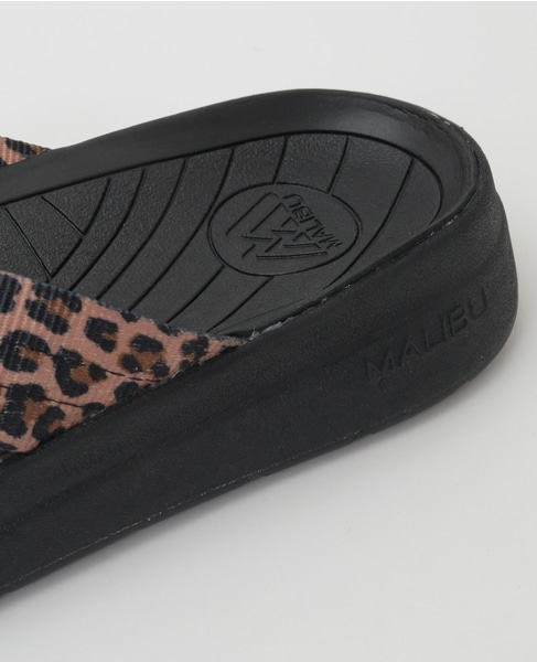 【MALIBU SANDALS/マリブサンダルズ】SURFRIDER サンダル 詳細画像 レオパード 6