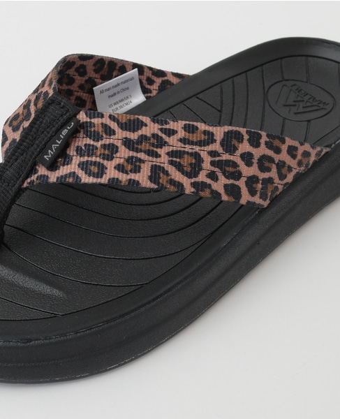 【MALIBU SANDALS/マリブサンダルズ】SURFRIDER サンダル 詳細画像 レオパード 7