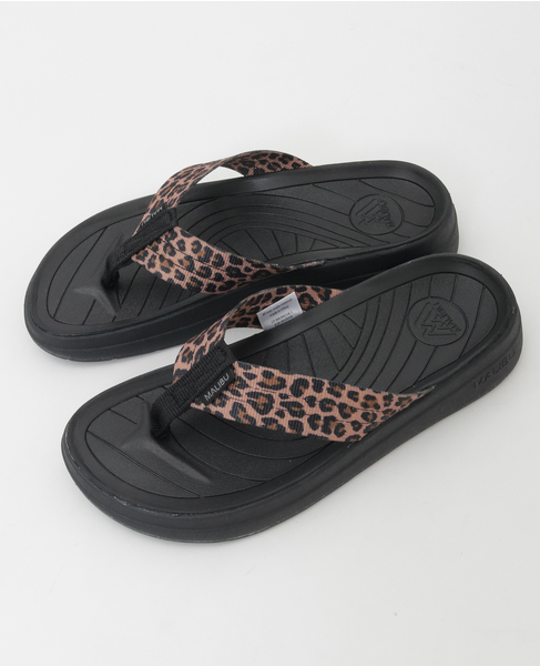 【MALIBU SANDALS/マリブサンダルズ】SURFRIDER サンダル 詳細画像 レオパード 9