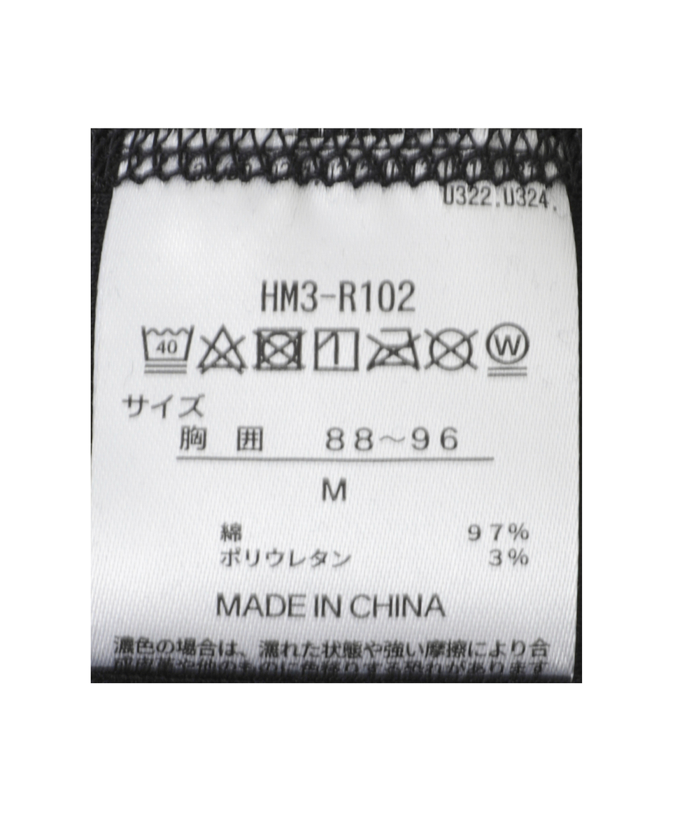 【Hanes/ヘインズ】リブタンクトップ 詳細画像 ブラック 5