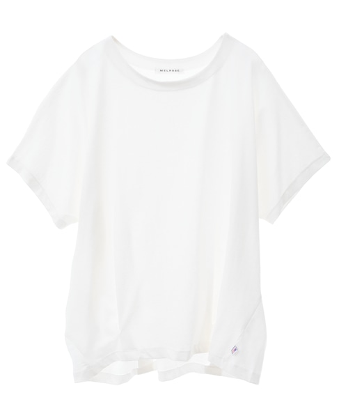 【COOL TOUCH接触冷感】USAコットン裾タックプルオーバー(取り扱い店舗限定) 詳細画像 オフホワイト 1