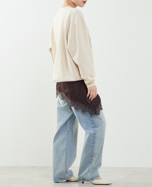 レイヤードキャミワンピース 詳細画像 ブラウン 12