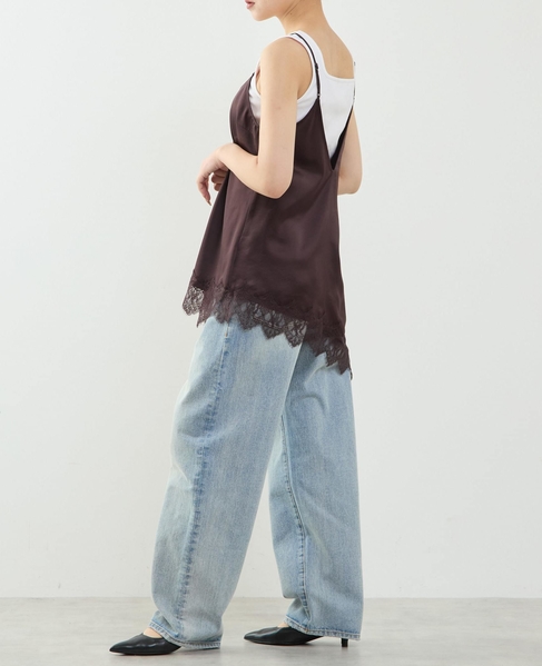 レイヤードキャミワンピース 詳細画像 ブラウン 7