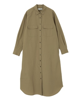 【A_/エース】こなれ感ロングシャツワンピース
