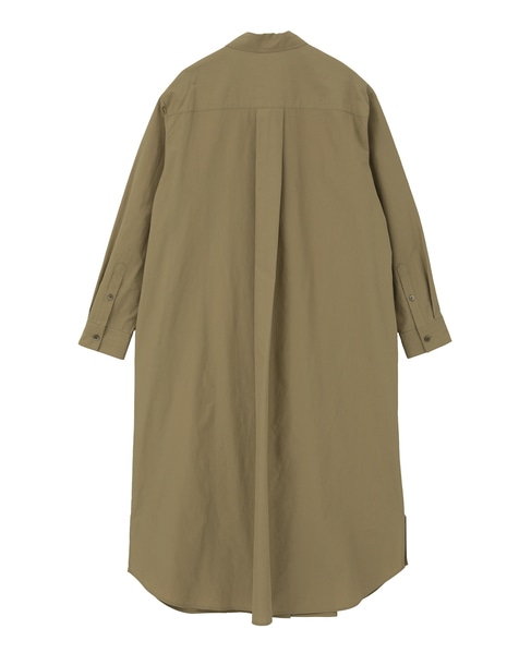 【A_/エース】こなれ感ロングシャツワンピース 詳細画像 ダークベージュ 2