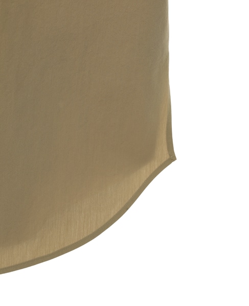 【A_/エース】こなれ感ロングシャツワンピース 詳細画像 ダークベージュ 5