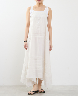 ピンタックレース キャミワンピース