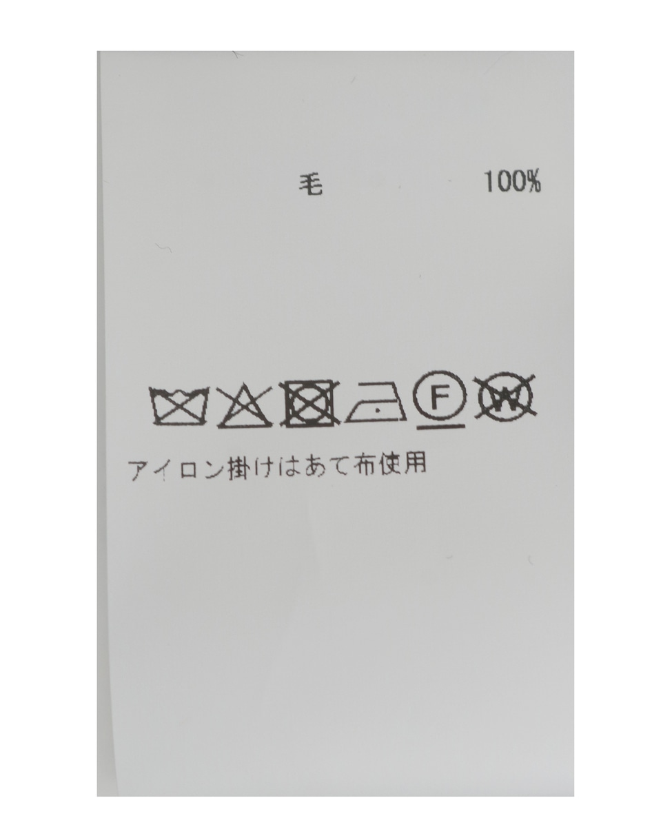 【A_/エース】ウールチェックブラウス 詳細画像 ブラック 20