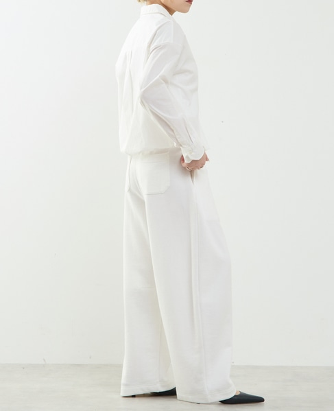 ビジュー付裾ドローストリングブラウス 詳細画像 オフホワイト 6