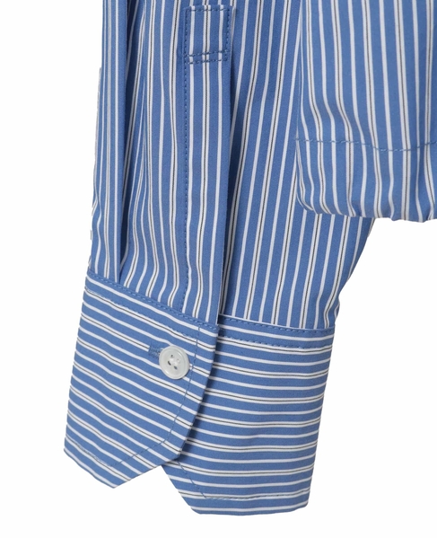 ビジュー付裾ドローストリングブラウス 詳細画像 ブルー系その他 15