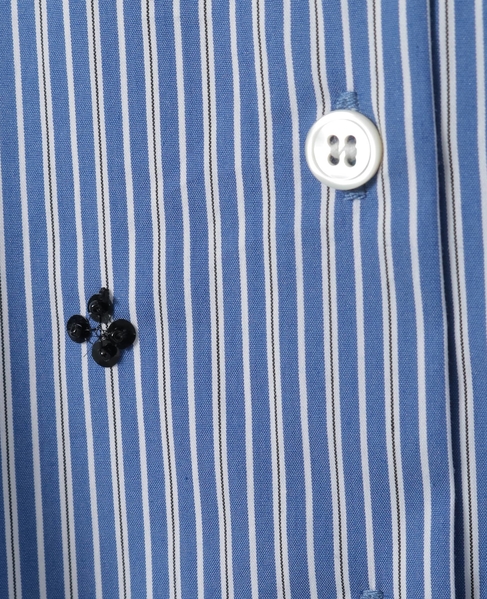 ビジュー付裾ドローストリングブラウス 詳細画像 ブルー系その他 18