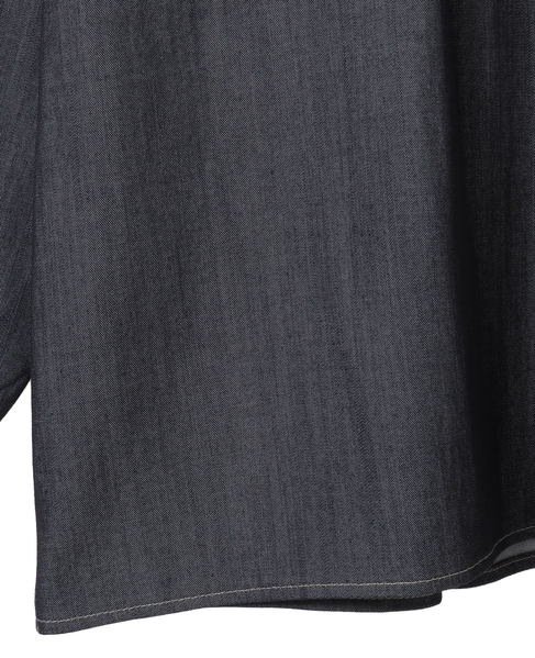 サイドスリットデニムシャツ 詳細画像 インディゴブルー 15