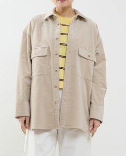 【A_/エース】コーデュロイオーバーシャツ