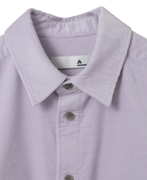 【A_/エース】コーデュロイオーバーシャツ 詳細画像 ラベンダー 11