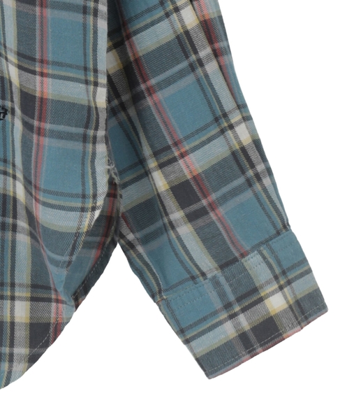 ビックチェックシャツ 詳細画像 ブルー系その他 11