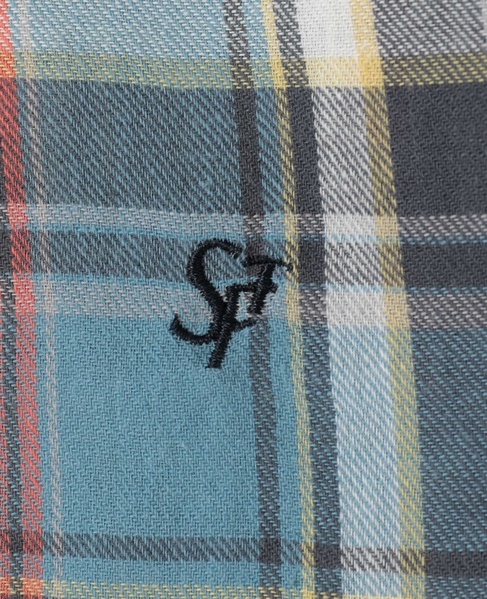 ビックチェックシャツ 詳細画像 ブルー系その他 13