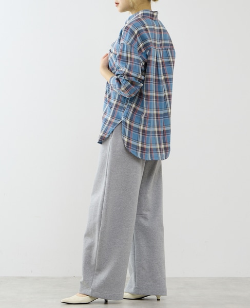ビックチェックシャツ 詳細画像 ブルー系その他 6