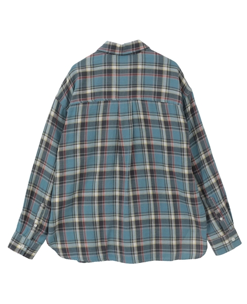 ビックチェックシャツ 詳細画像 ブルー系その他 9
