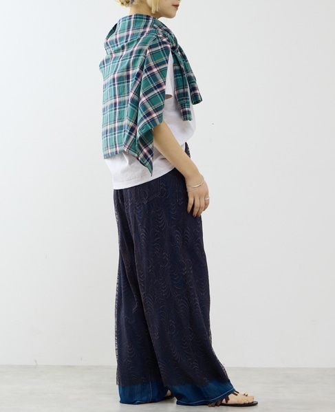 ビックチェックシャツ 詳細画像 グリーン系その他 9