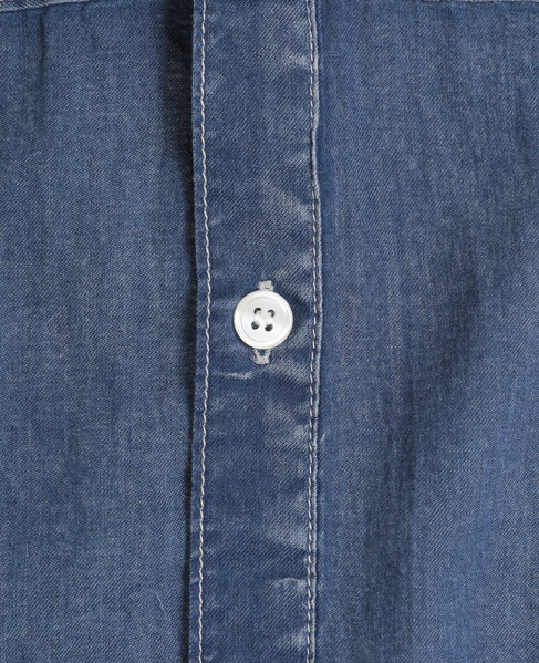 シアーGジャン型デニムシャツ 詳細画像 インディゴブルー 17