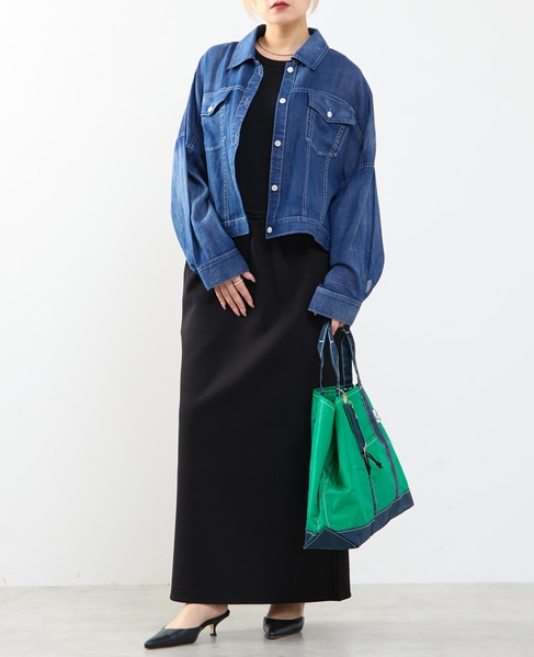 シアーGジャン型デニムシャツ 詳細画像 インディゴブルー 6