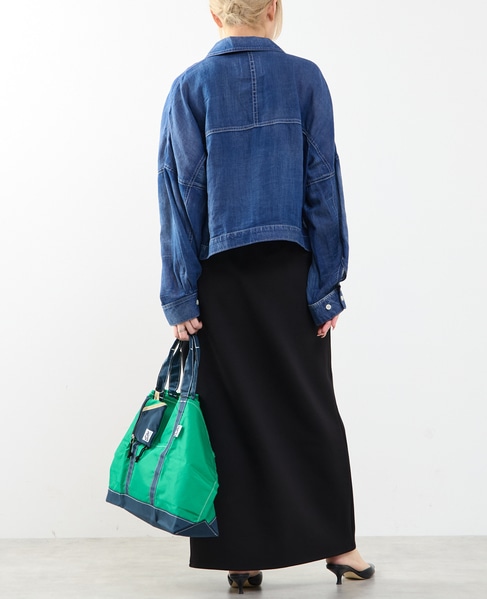 シアーGジャン型デニムシャツ 詳細画像 インディゴブルー 8