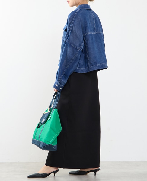 シアーGジャン型デニムシャツ 詳細画像 インディゴブルー 9