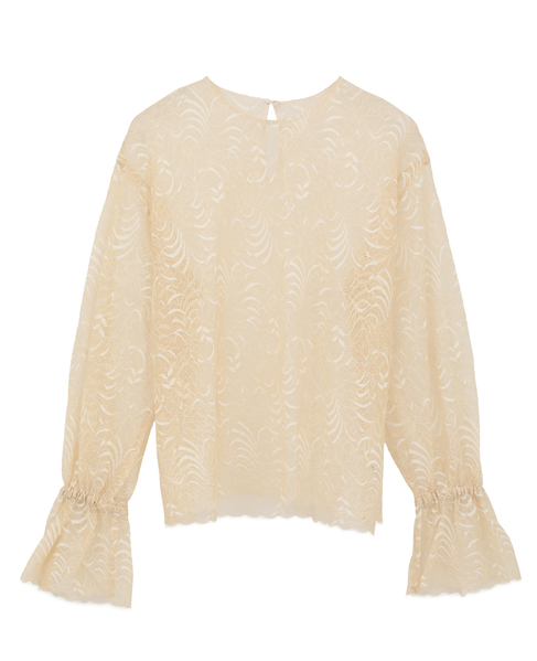 レースブラウス 詳細画像 クリーム 8