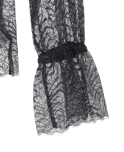 レースブラウス 詳細画像 ネイビー 22