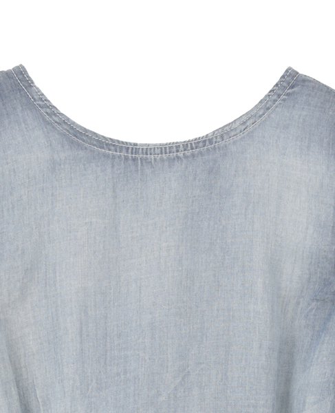 【A_/エース】シアーデニムパフブラウス 詳細画像 インディゴブルー 18