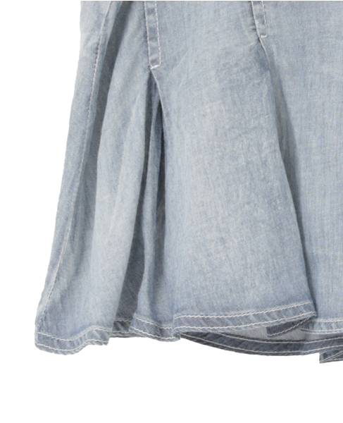 【A_/エース】シアーデニムパフブラウス 詳細画像 インディゴブルー 20