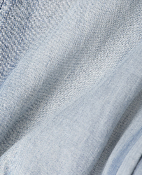 【A_/エース】シアーデニムパフブラウス 詳細画像 インディゴブルー 22